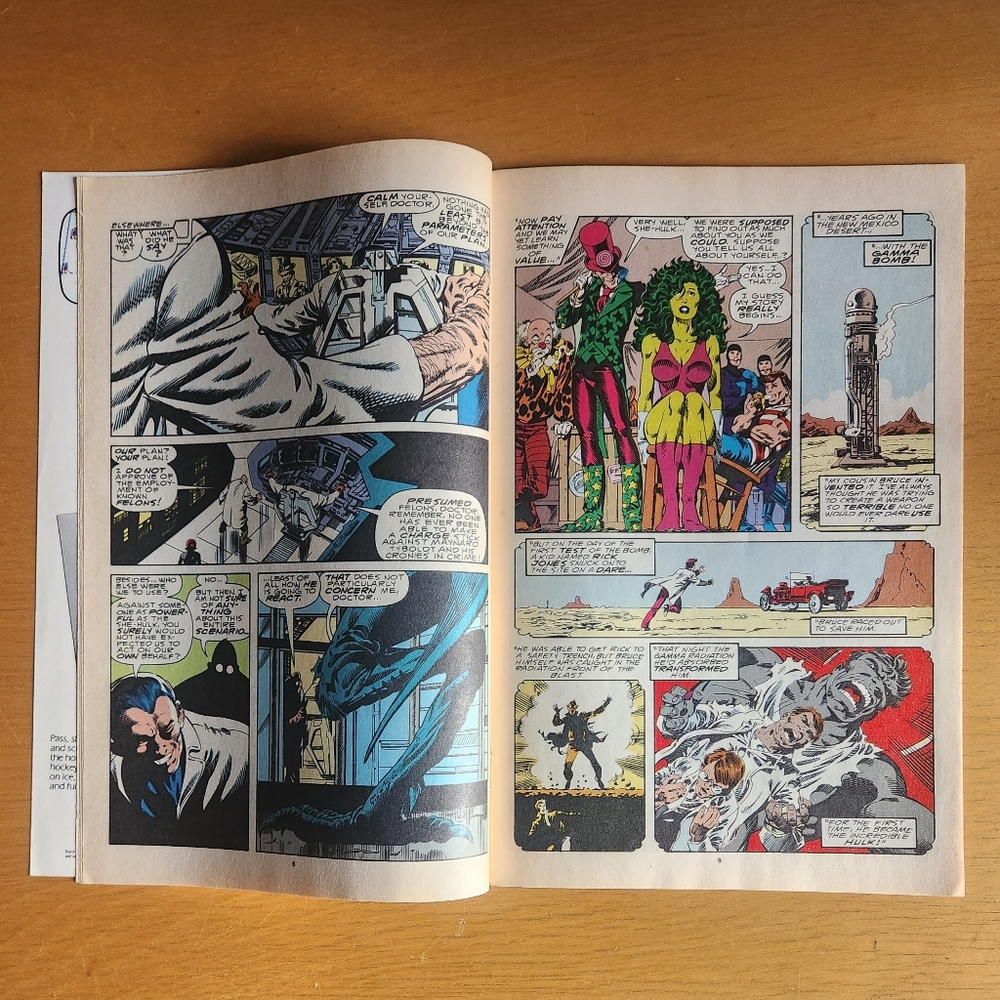 She-Hulk #1, #2 - 80s Comic Books (Lot of 2) - Picture 5 of 14